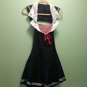 HALLOWEEN costume Sexy sailor. Size M/L